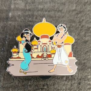 Princess Jasmine And Alladin Pin.